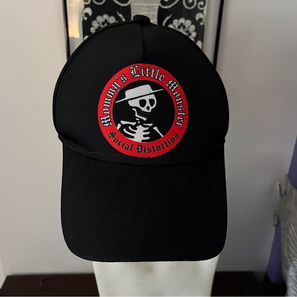 Social Distortion Mommy’s Little Monster Baseball Hat OSFM Like New